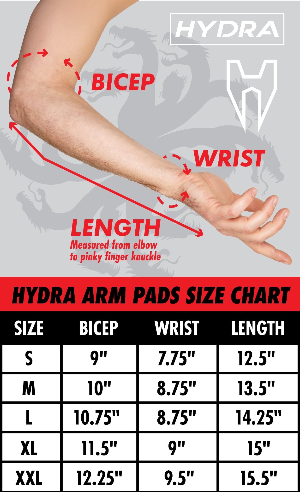 Hydra Arm Pads