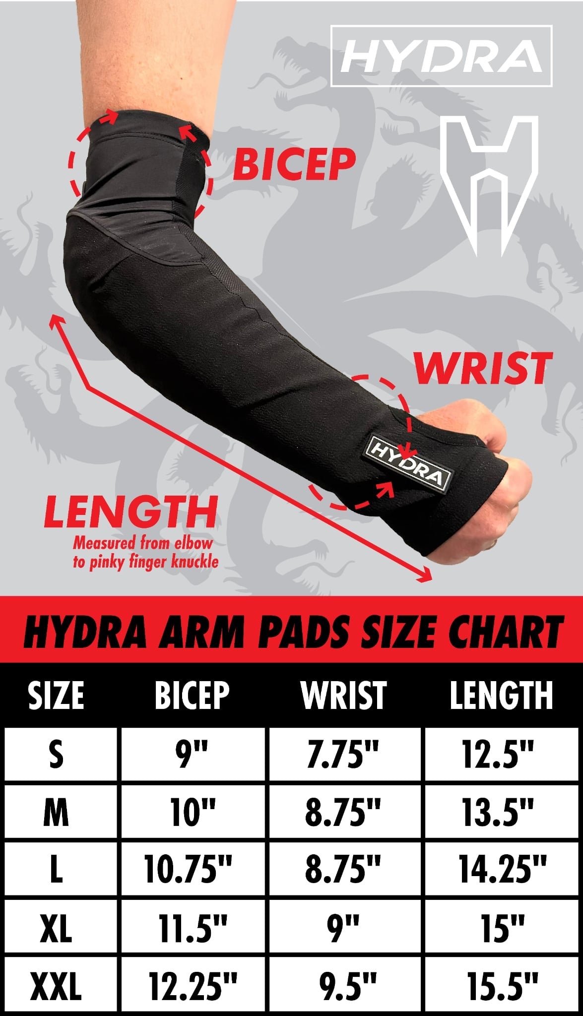 Hydra Arm Pads